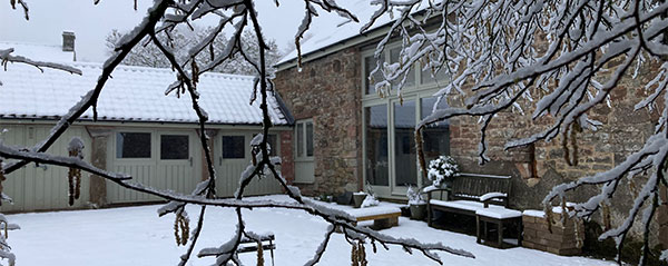 Barn conversion in the Wye Valley